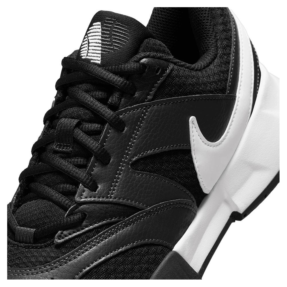 Women's Court Lite 4 Tennis Shoes Black and White Footwear Nike