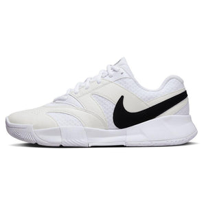 Women's Court Lite 4 Tennis Shoes White and Black Footwear Nike