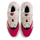 Women`s Court Lite 4 Tennis Shoes Pale Ivory and Team Red Footwear Nike