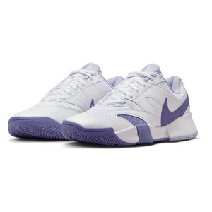 Women's Court Lite 4 Tennis Shoes White and World Indigo Footwear Nike