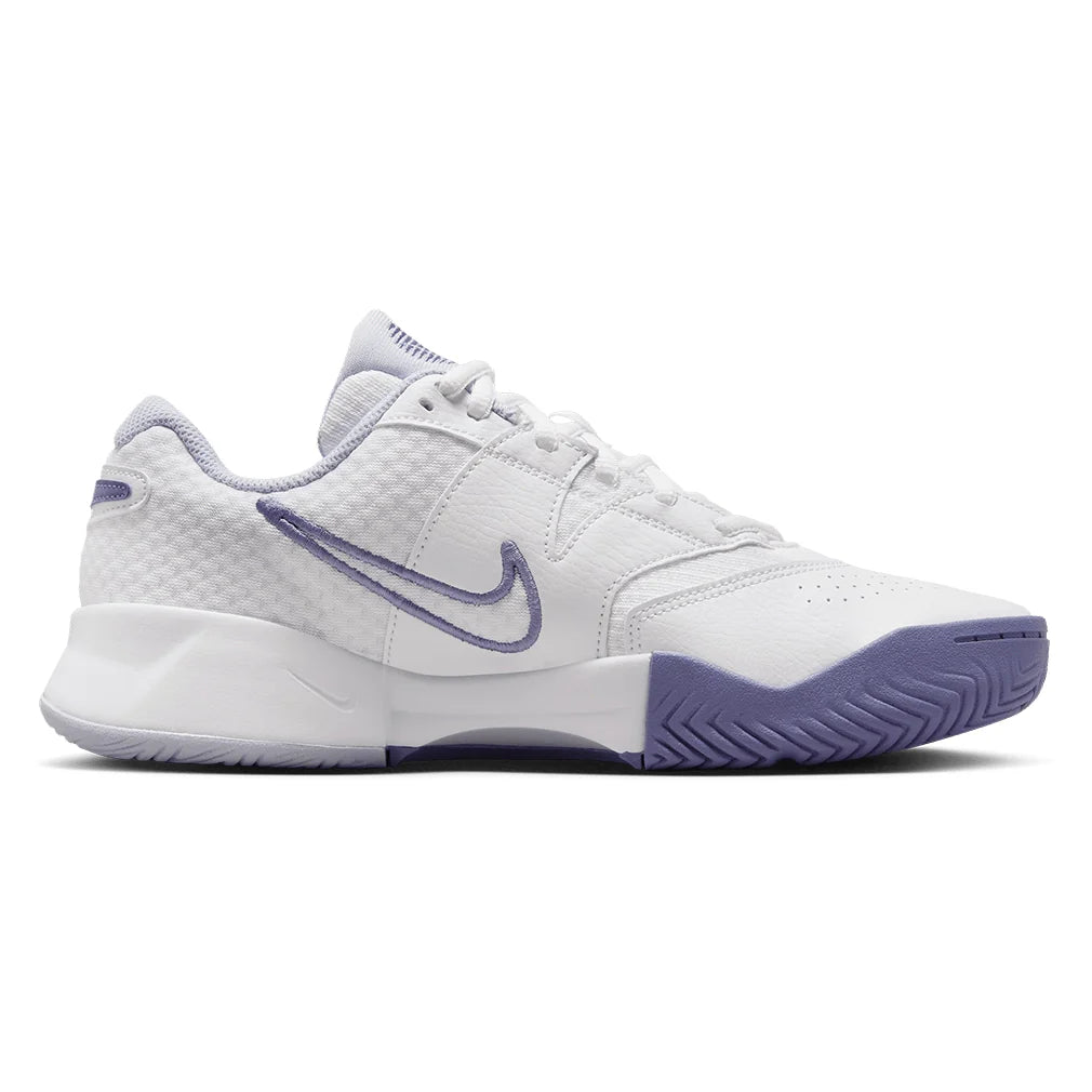 Women's Court Lite 4 Tennis Shoes White and World Indigo Footwear Nike
