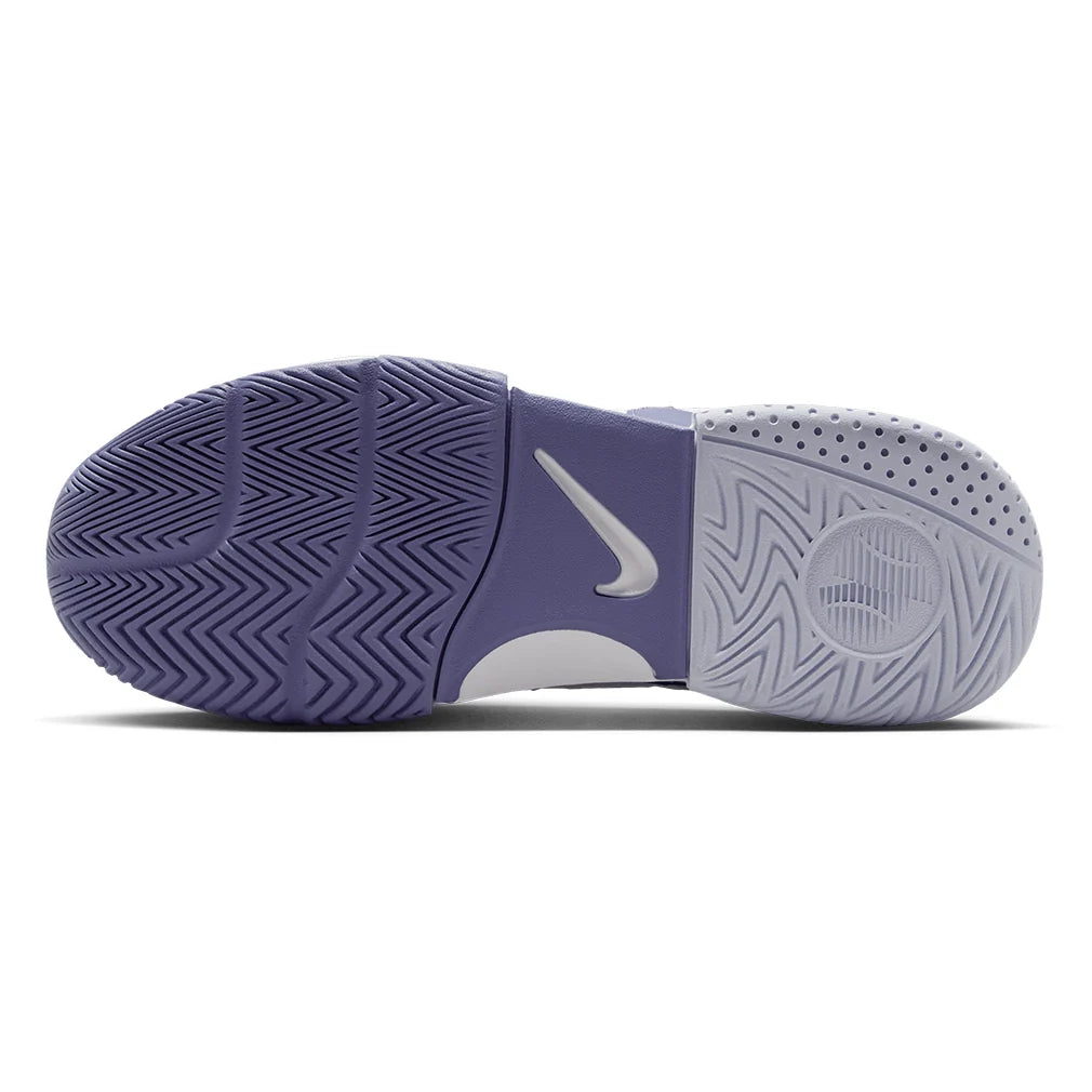 Women's Court Lite 4 Tennis Shoes White and World Indigo Footwear Nike