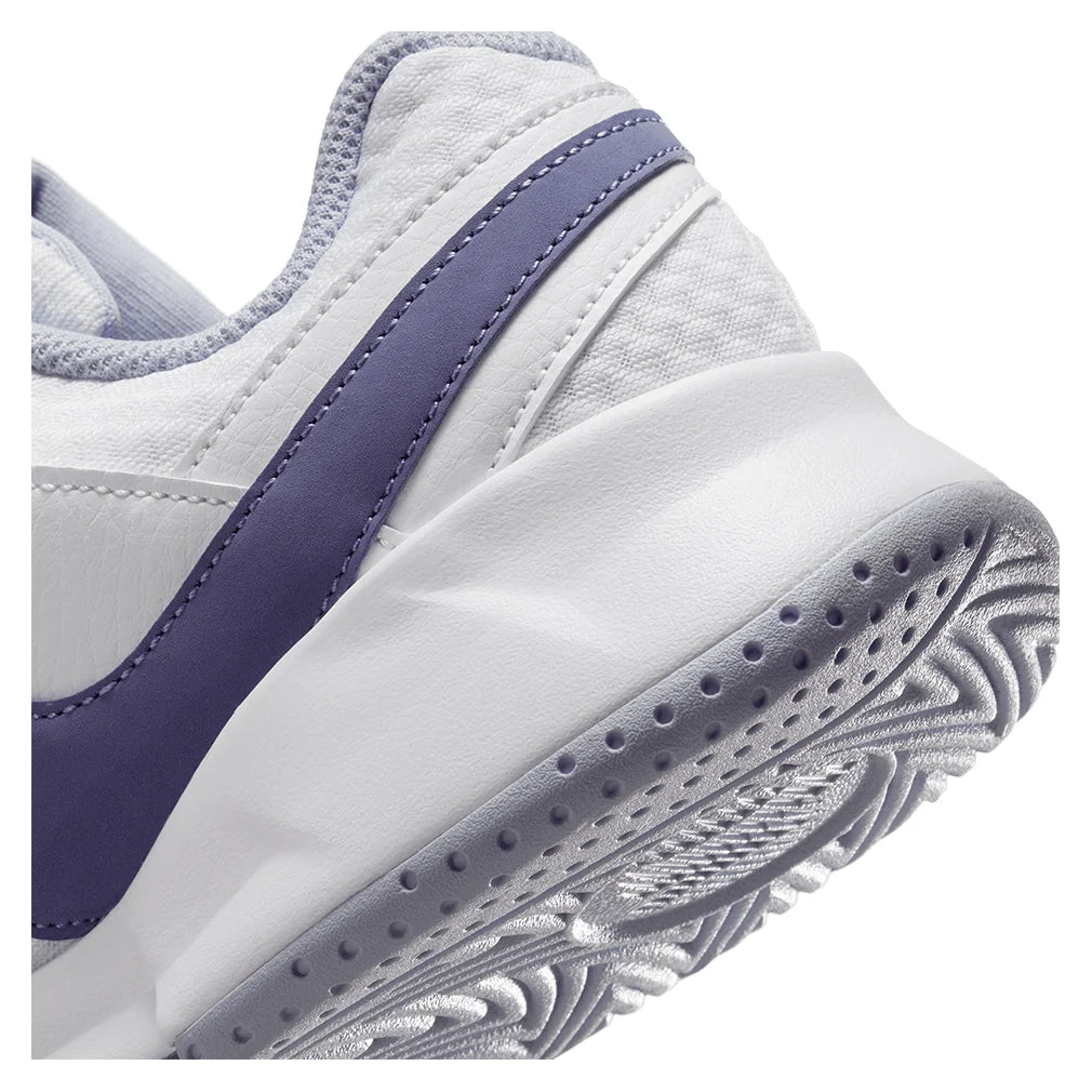 Women's Court Lite 4 Tennis Shoes White and World Indigo Footwear Nike