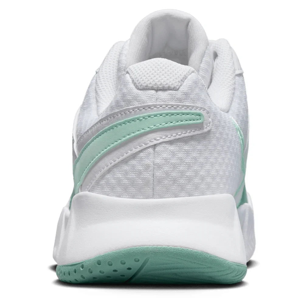 Women`s Court Lite 4 Tennis Shoes White and Mint Foam Footwear Nike