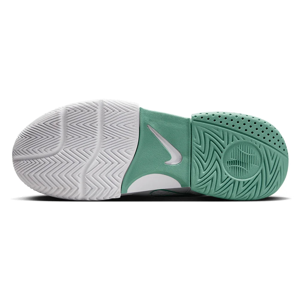 Women`s Court Lite 4 Tennis Shoes White and Mint Foam Footwear Nike