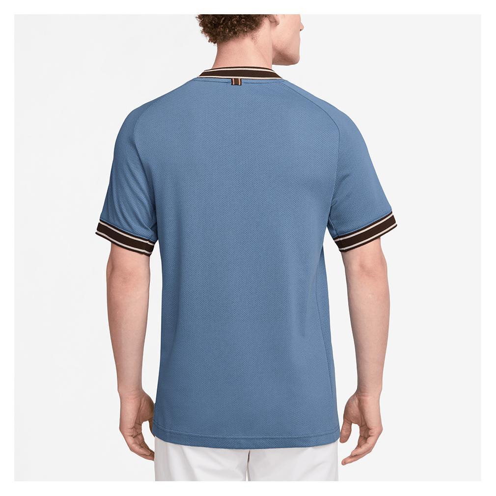 Men`s Heritage Tennis Top Aegean Storm Apparel Nike