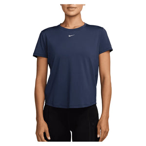 Women`s One Classic Dri-FIT Short Sleeve Tennis Top Midnight Navy Apparel Nike