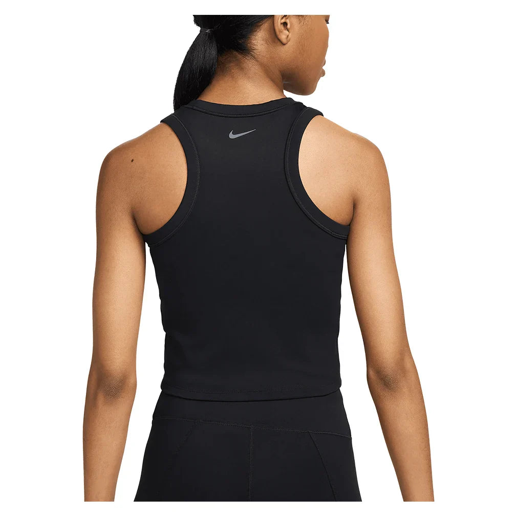 Women`s One Fitted Dri-FIT Cropped Tennis Tank Top Apparel Nike