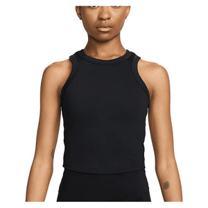 Women`s One Fitted Dri-FIT Cropped Tennis Tank Top Apparel Nike