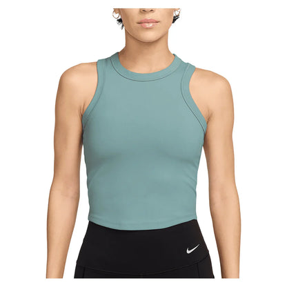 Women`s One Fitted Dri-FIT Cropped Tennis Tank Top Apparel Nike