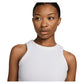 Women`s One Fitted Dri-FIT Cropped Tennis Tank Top Apparel Nike