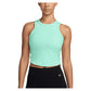 Women`s One Fitted Dri-FIT Cropped Tennis Tank Top Apparel Nike