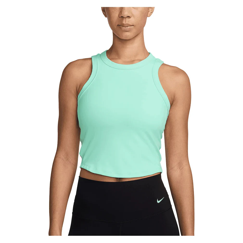 Women`s One Fitted Dri-FIT Cropped Tennis Tank Top Apparel Nike