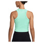 Women`s One Fitted Dri-FIT Cropped Tennis Tank Top Apparel Nike