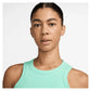Women`s One Fitted Dri-FIT Cropped Tennis Tank Top Apparel Nike