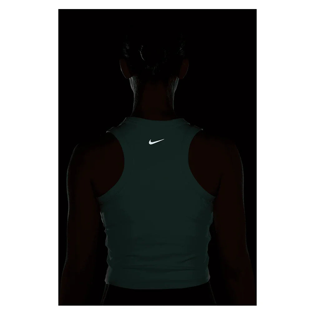 Women`s One Fitted Dri-FIT Cropped Tennis Tank Top Apparel Nike