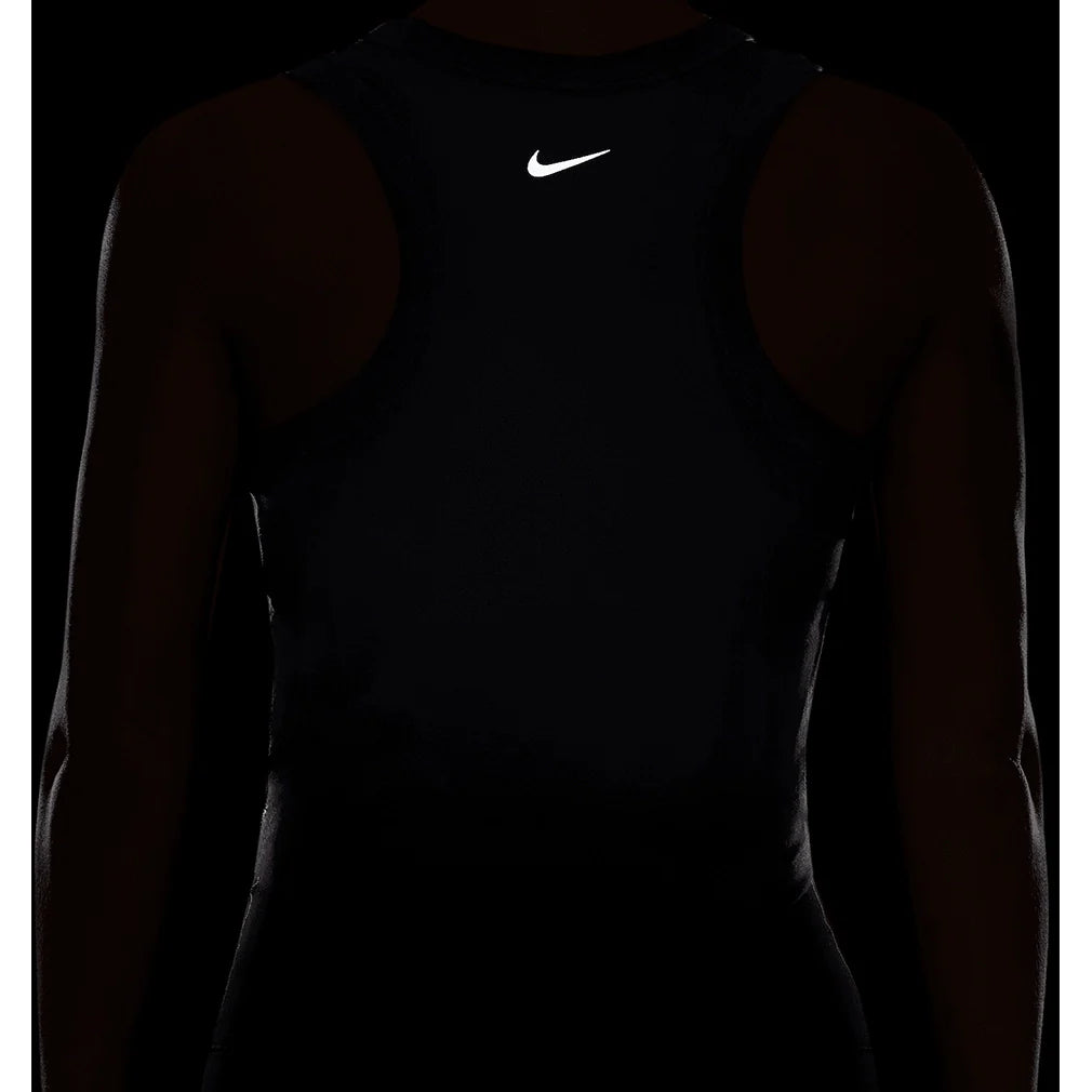 Women's One Fitted Dri-FIT Cropped Training Tank Midnight Navy Apparel Nike