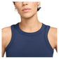Women's One Fitted Dri-FIT Cropped Training Tank Midnight Navy Apparel Nike