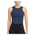 Women's One Fitted Dri-FIT Cropped Training Tank Midnight Navy Apparel Nike