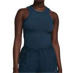 Women`s One Fitted Dri-FIT Cropped Tank Top Armory Navy Apparel Nike