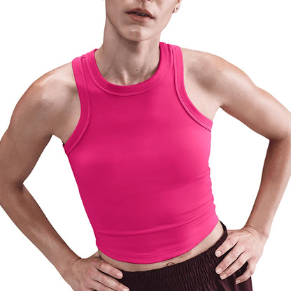 Women's One Fitted Dri-FIT Cropped Training Tank Apparel Nike