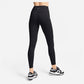 Womens One HIgh-Waisted 7/8 Leggings with Pockets Black Apparel Nike
