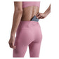 Women`s One HIgh-Waisted 7/8 Leggings with Pockets Elemental Pink and Black Apparel Nike