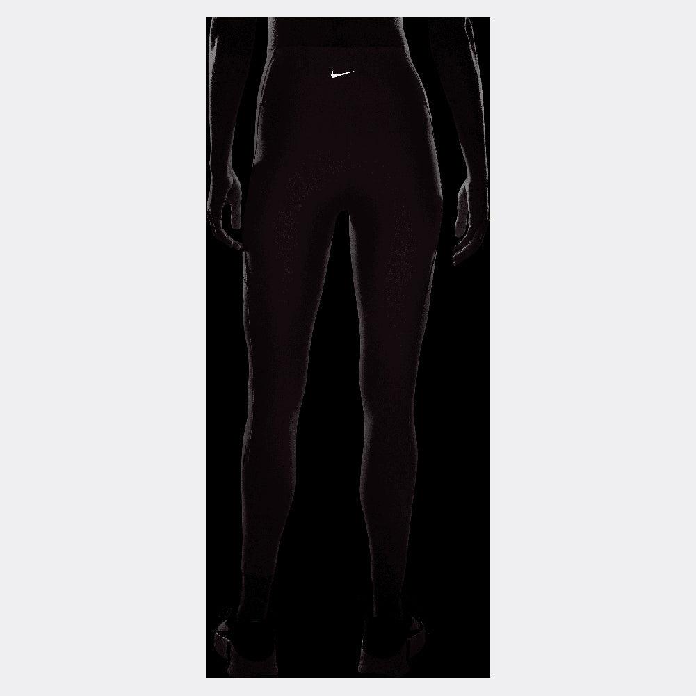 Women`s One HIgh-Waisted 7/8 Leggings with Pockets Elemental Pink and Black Apparel Nike