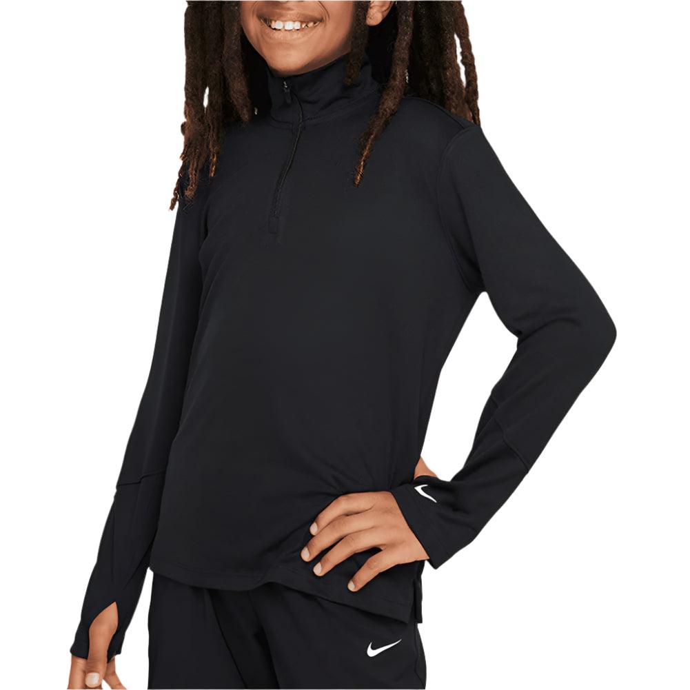 Boys' Dri-Fit Multi Long Sleeve Half Zip Tennis Top Apparel Nike