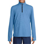 Boys' Dri-Fit Multi Long Sleeve Half Zip Tennis Top Apparel Nike
