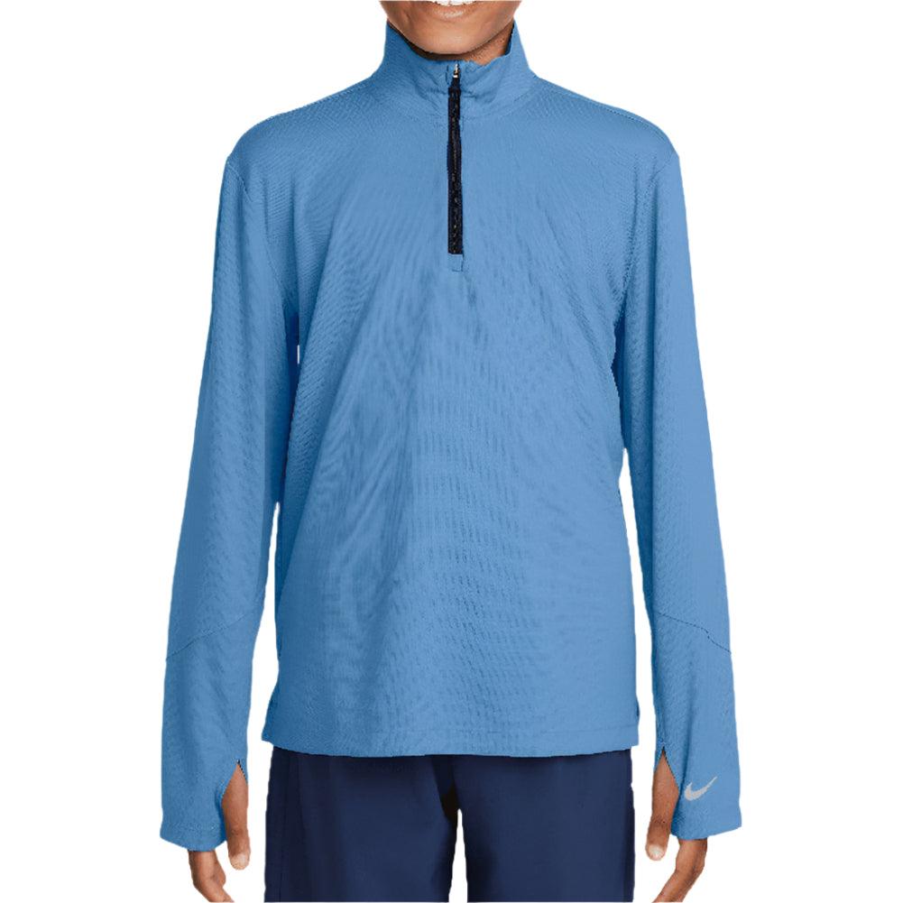 Boys' Dri-Fit Multi Long Sleeve Half Zip Tennis Top Apparel Nike