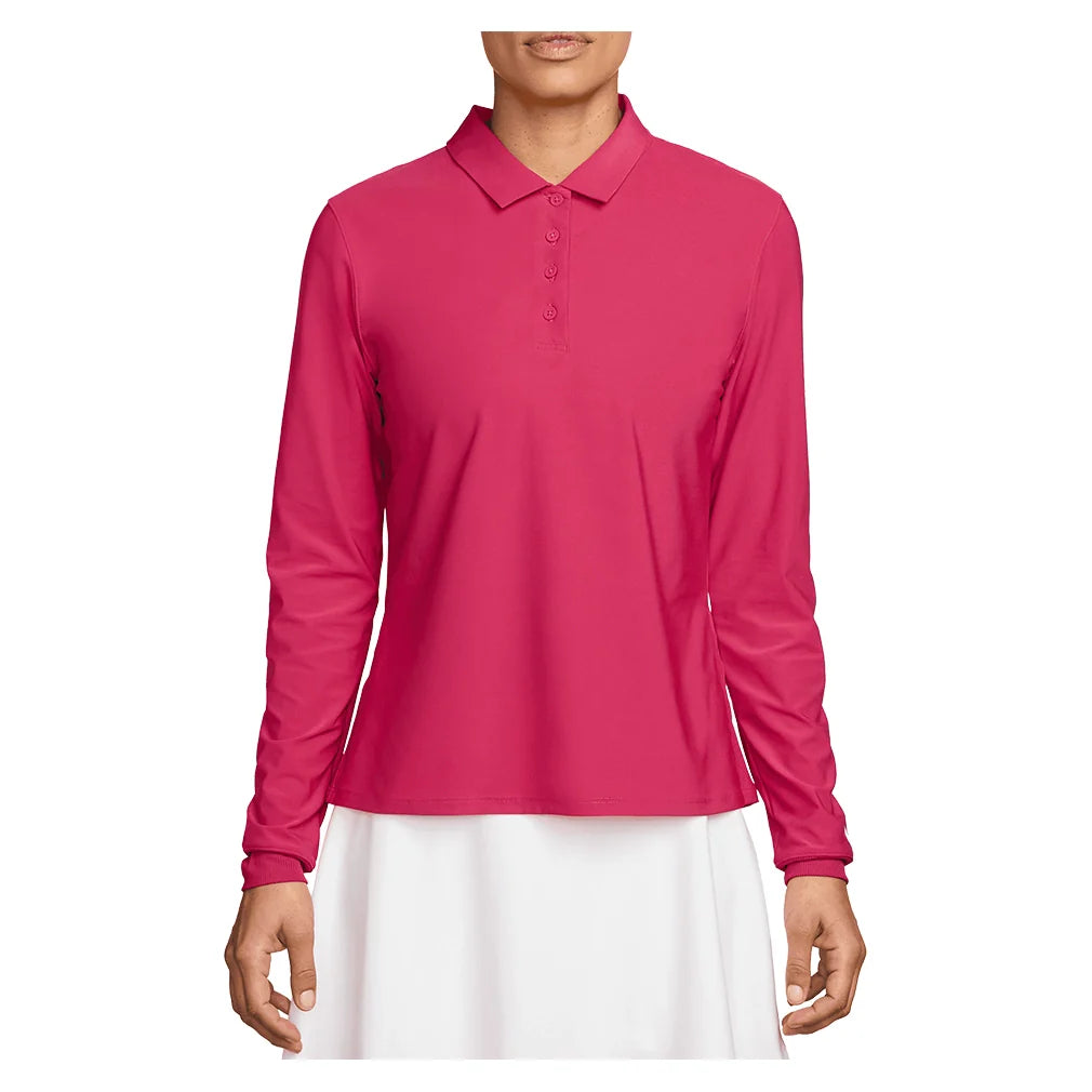 Women's Dri-FIT Victory Long-Sleeve Tennis Polo Apparel Nike