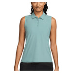 Women`s Dri-FIT Victory Sleeveless Tennis Polo Cannon and White Apparel Nike