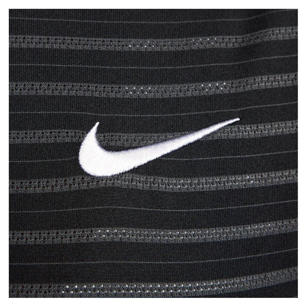 Women`s Dri-Fit Victory Sleeveless Striped Tennis Polo Apparel Nike