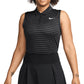 Women`s Dri-Fit Victory Sleeveless Striped Tennis Polo Apparel Nike