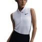 Women`s Dri-Fit Victory Sleeveless Striped Tennis Polo Apparel Nike