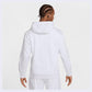 Men`s Heritage Dri-FIT Fleece Tennis Hoodie Football Grey and Mineral Teal Apparel Nike