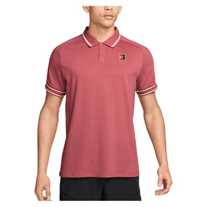 Men's Court Heritage Tennis Polo Adobe Apparel Nike