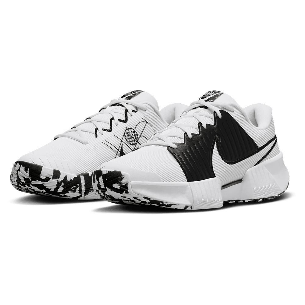 Men's GP Pickleball Pro Shoes White and Black Footwear Nike