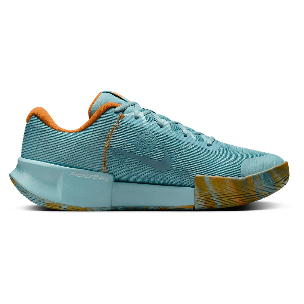 Men`s GP Pickleball Pro Shoes Denim Turq and Copper Moon Footwear Nike