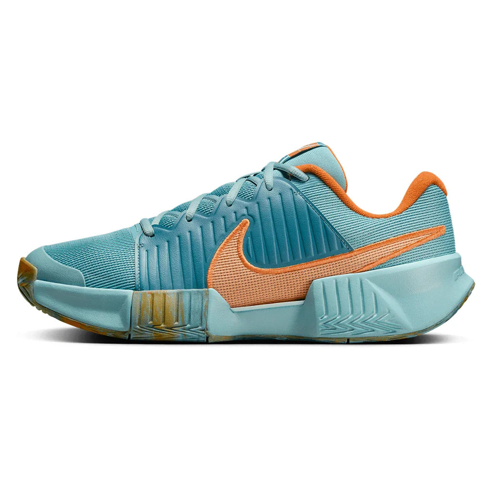 Men`s GP Pickleball Pro Shoes Denim Turq and Copper Moon Footwear Nike