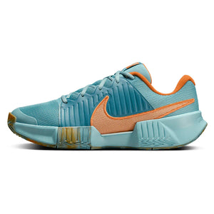 Men`s GP Pickleball Pro Shoes Denim Turq and Copper Moon Footwear Nike