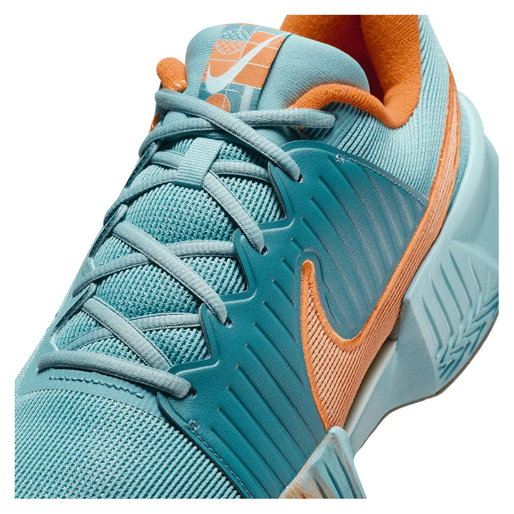 Men`s GP Pickleball Pro Shoes Denim Turq and Copper Moon Footwear Nike