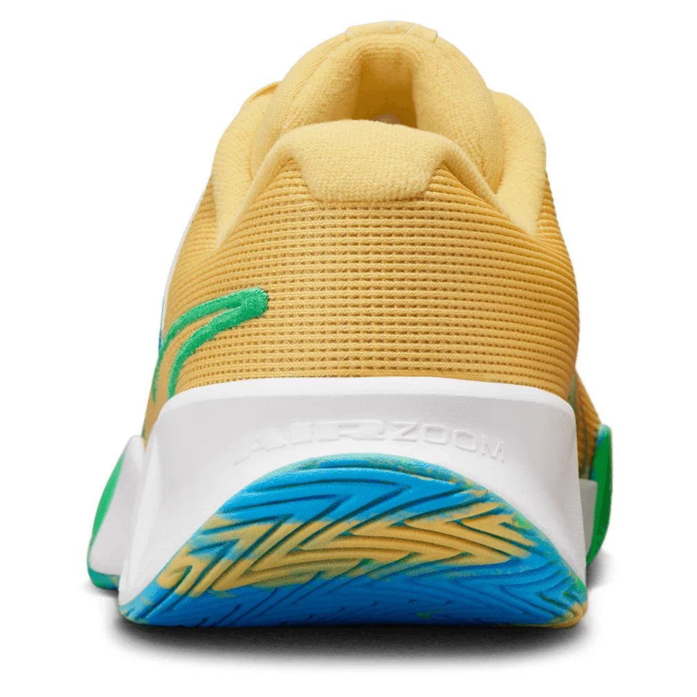 Women`s GP Pro Pickleball Shoes Topaz Gold and Blue Hero Footwear Nike