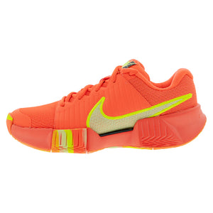Women`s GP Pickleball Pro Shoes Hyper Orange and Volt Footwear Nike