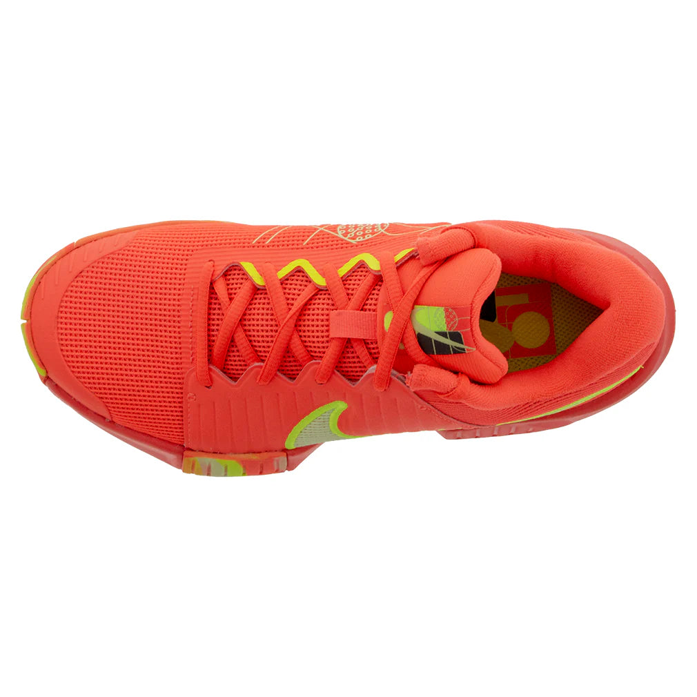 Women`s GP Pickleball Pro Shoes Hyper Orange and Volt Footwear Nike