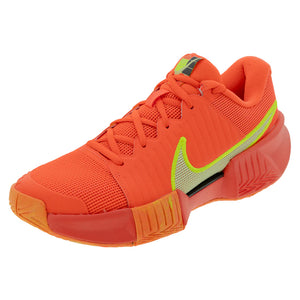 Women`s GP Pickleball Pro Shoes Hyper Orange and Volt Footwear Nike