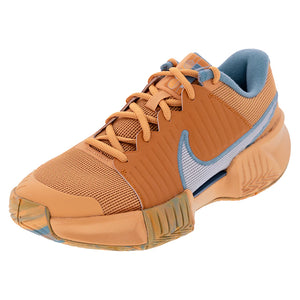 Women`s GP Pickleball Pro Shoes Copper Moon and Glacier Blue Footwear Nike