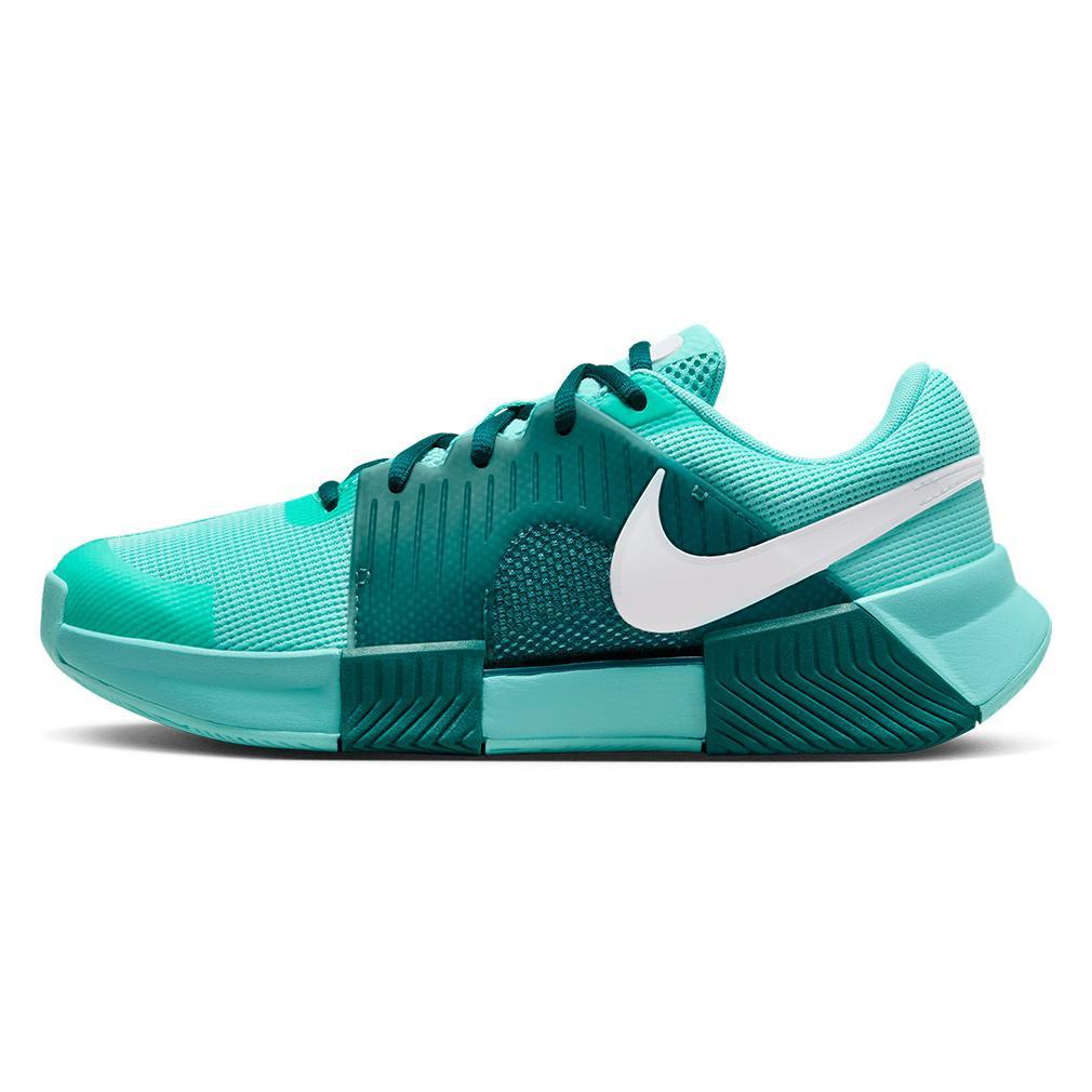 Womens Zoom GP Challenge 1 OS PRM Tennis Shoes Aurora Green and Geode Teal Footwear Nike