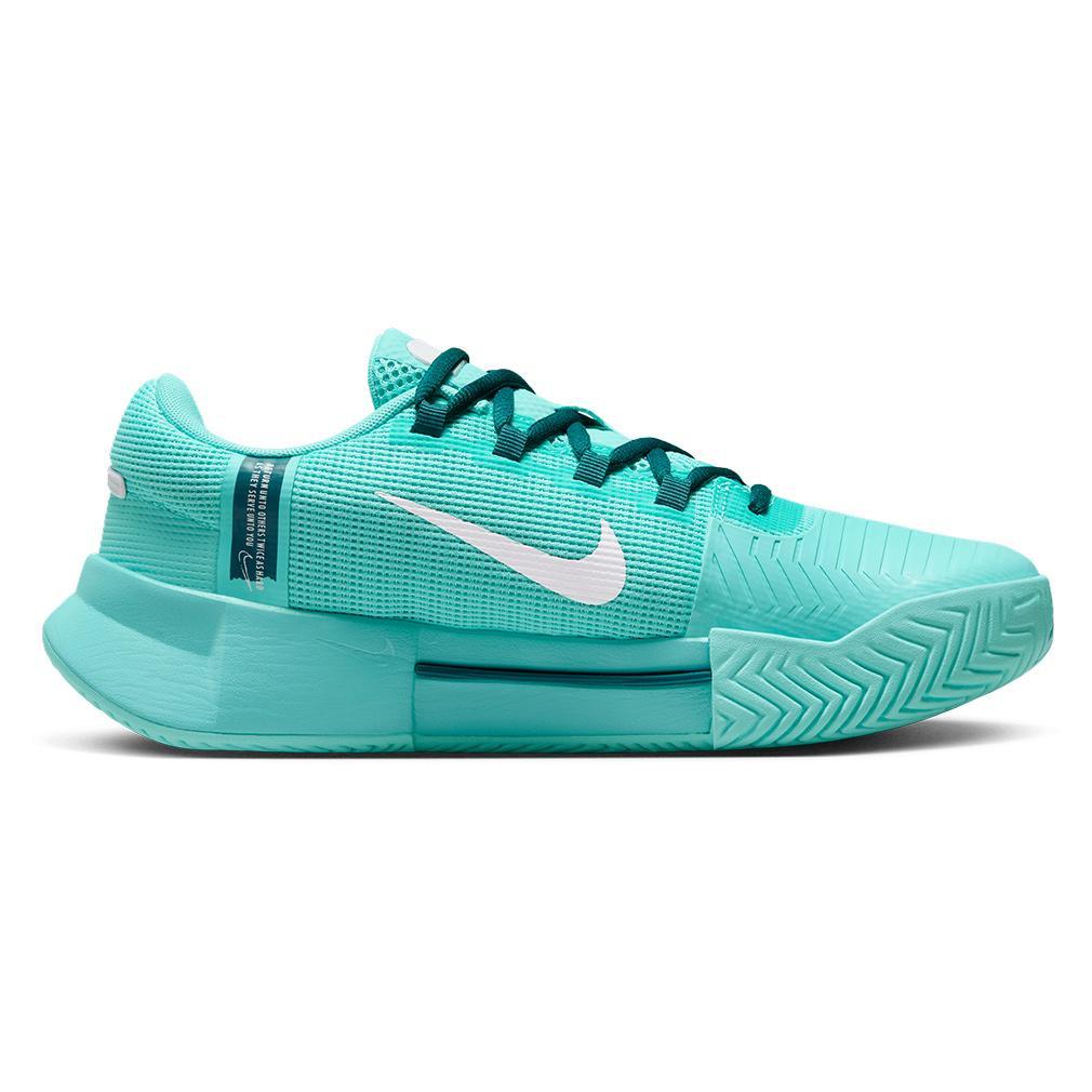 Womens Zoom GP Challenge 1 OS PRM Tennis Shoes Aurora Green and Geode Teal Footwear Nike